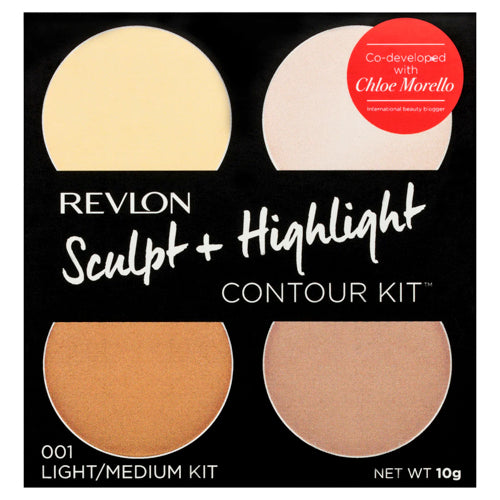 Revlon Sculpt + Highlight Contour Kit - 001 Light Medium Kit