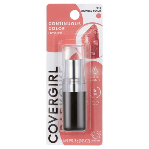 Covergirl Continuous Color Lipstick - 015 Bronzed Peach