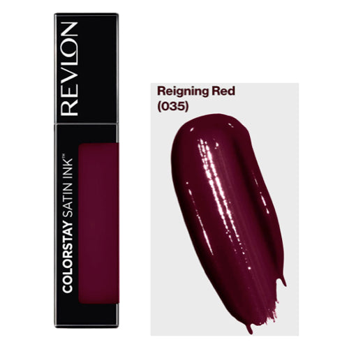 Revlon Colorstay Satin Ink Liquid Lipcolor - 035 Reigning Red