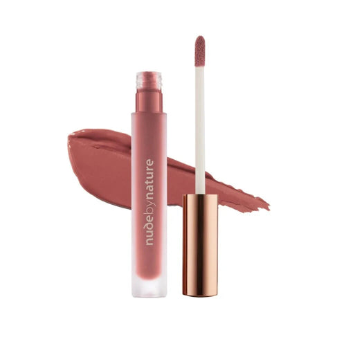Nude By Nature Satin Liquid Lipstick - 03 Natural