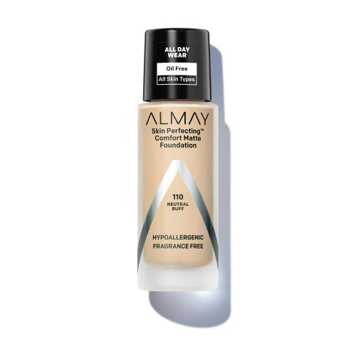Almay Skin Perfecting Comfort Matte Foundation - 110 Neutral Buff