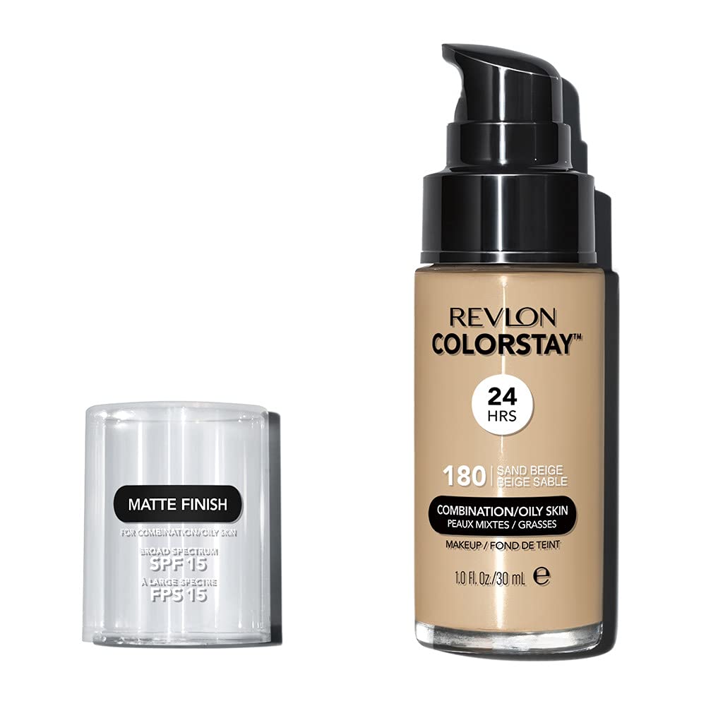 Revlon Colorstay 24hrs Matte Finish Foundation - 180 Sand Beige