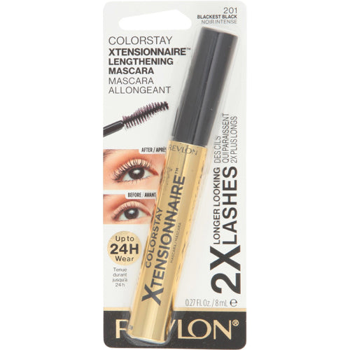 Revlon Colorstay Xtensionnaire Lengthening Mascara - 201 Blackest Black