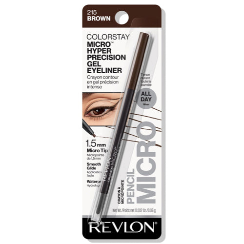 Revlon Colorstay Micro Hyper Precise Gel Eyeliner / Smudger - 215 Brown
