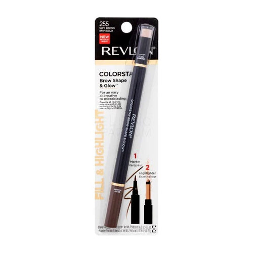 Revlon Colorstay Brow Shape & Glow Liner & Highlighter - 255 Soft Brown