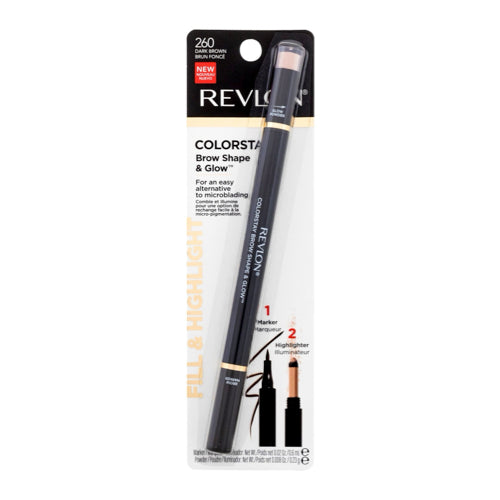 Revlon Colorstay Brow Shape & Glow Liner & Highlighter - 260 Dark Brown