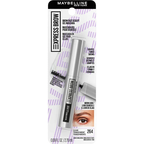 Maybelline Xpress Brow Fast Sculpt Gel Mascara - 264 Clear Transparent