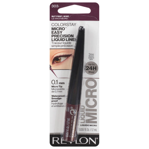 Revlon Colorstay Micro Easy Precision Liquid Eyeliner - 303 But First Wine