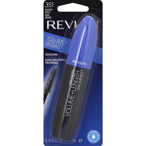 Revlon Volume Length Magnified Waterproof Mascara - 351 Blackest Black