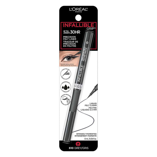 Loreal Infallible Grip 30hr Precision Felt Eyeliner - 610 Grey