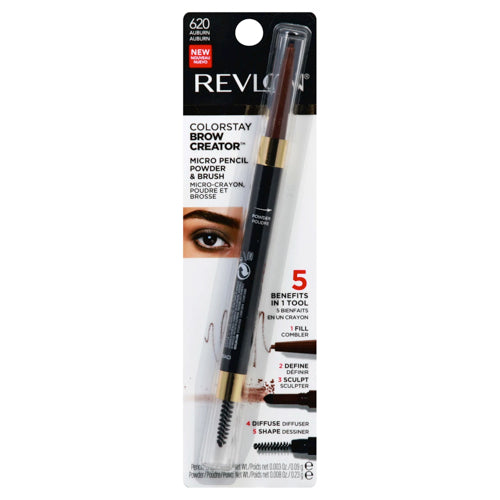 Revlon Colorstay Brow Creator Micro Tip Pencil & Powder - 620 Auburn