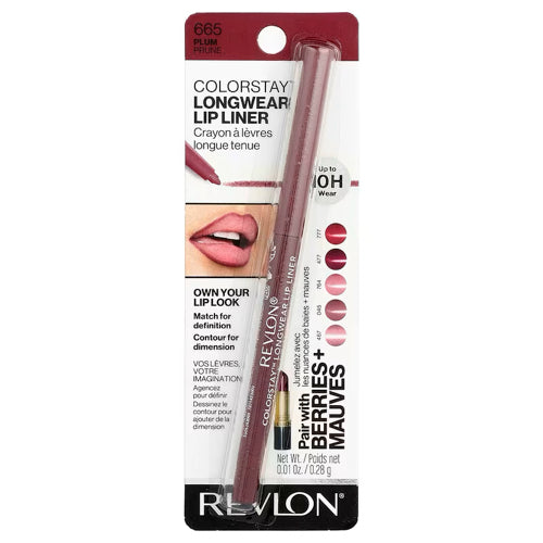 Revlon Colorstay Longwear Lipliner - 665 Plum