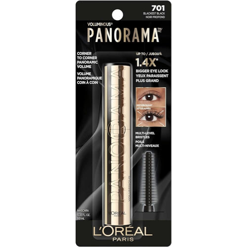 Loreal Panorama Million Lashes Mascara - 701 Blackest Black