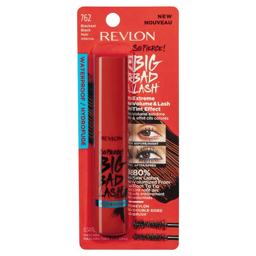 Revlon So Fierce Big Bad Lash Waterproof Mascara - 762 Blackest Black