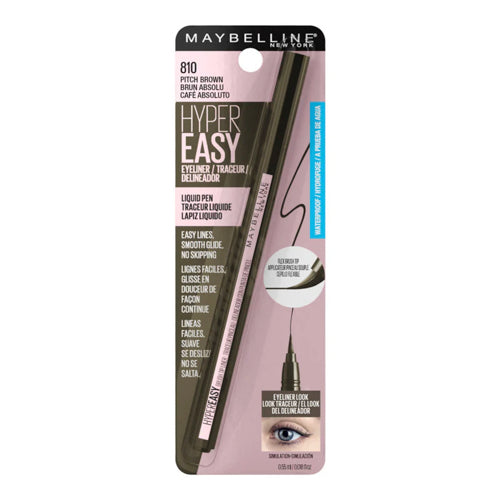 Maybelline Hyper Easy Liquid Pen Eyeliner - 810 Pitch Brown