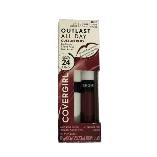 Covergirl Outlast All Day 24hr Lipcolor - 860 Unique Burgundy