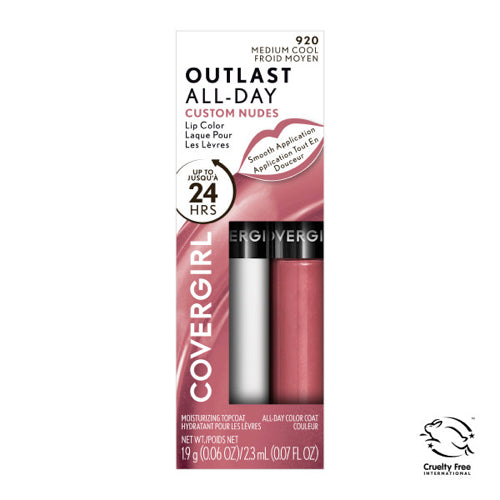 Covergirl Outlast All Day Custom Nudes Lip Color - 920 Medium Cool