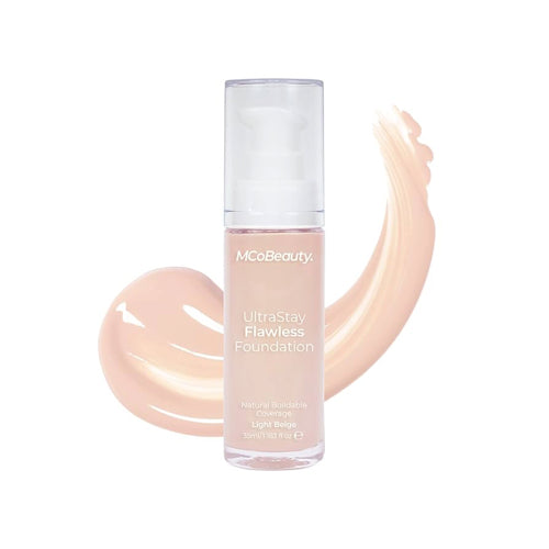 MCoBeauty Ultra Stay Flawless Foundation - Light Beige