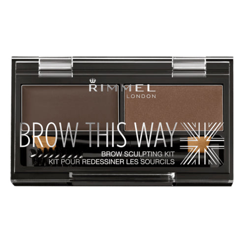 Rimmel Brow This Way Sculpting Kit - 003 Dark Brown