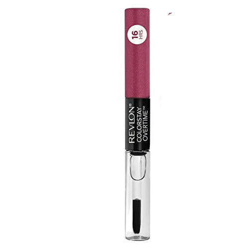 Revlon Colorstay Overtime 16hrs Lipcolor + Top Coat - 005 Infinite Raspberry