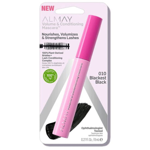 Almay Volume & Conditioning Mascara - 010 Blackest Black