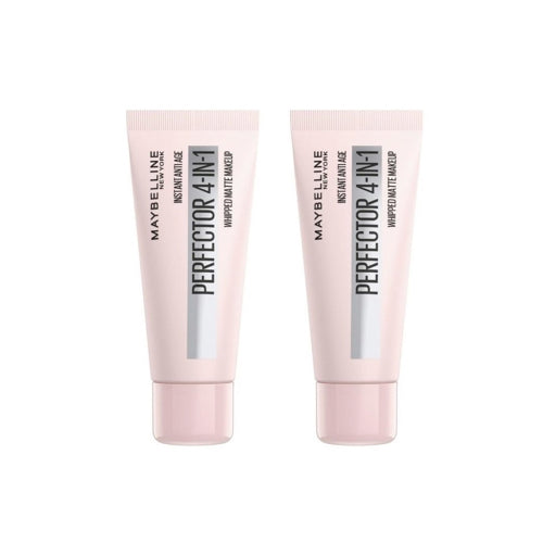 2 X Maybelline Instant Perfector 4 in 1 Whipped Matte Makeup - 02 Light Medium