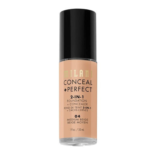 Milani Conceal + Perfect 2 in 1 Foundation + Concealer - 04 Medium Beige
