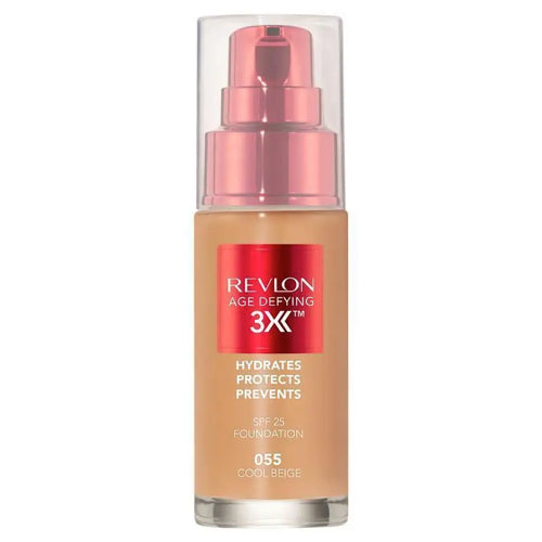 Revlon Age Defying 3X Foundation - 055 Cool Beige