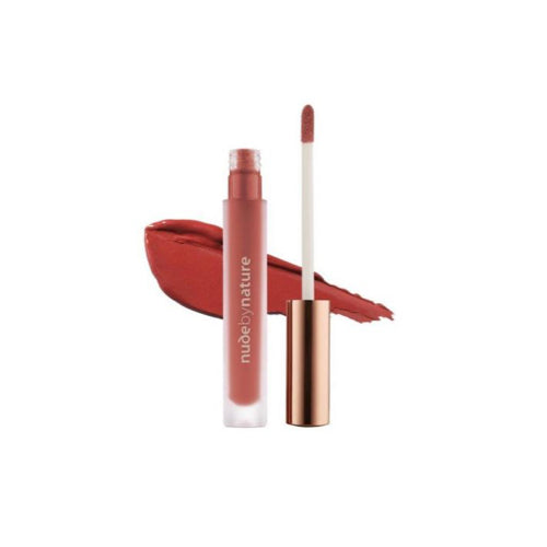 Nude By Nature Satin Liquid Lipstick - 08 Sienna