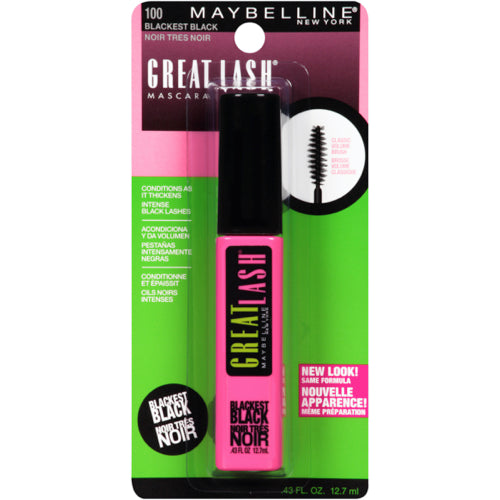 Maybelline Great Lash Mascara - 100 Blackest Black