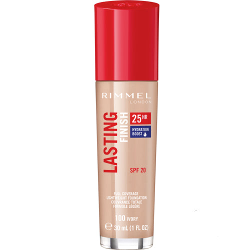 Rimmel Lasting Finish 25hr Foundation - 100 Ivory