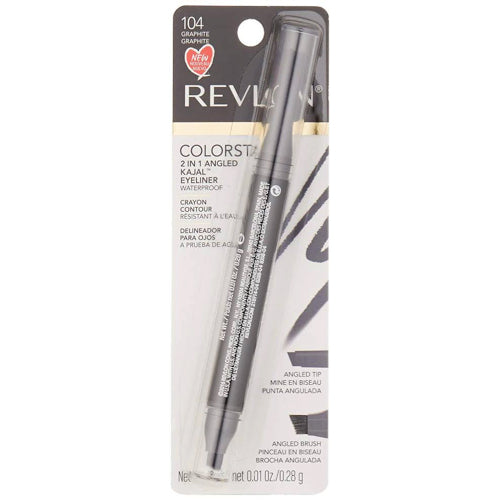 Revlon Colorstay 2 in 1 Angled Kajal Eyeliner - 104 Graphite