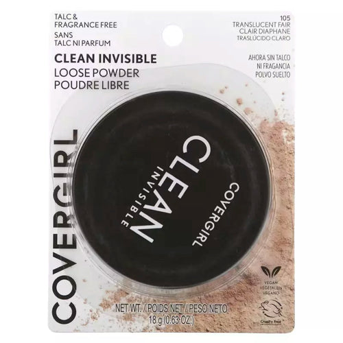 Covergirl Clean Invisible Loose Powder - 105 Translucent Fair