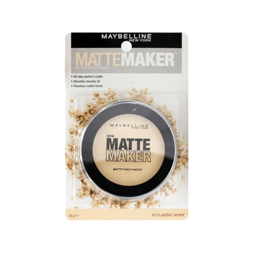 Maybelline Matte Maker All Day Mattifying Powder - 10 Classic Ivory