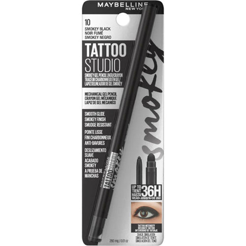 Maybelline Tattoo Studio 36H Liner Eyeliner - 10 Smokey Black