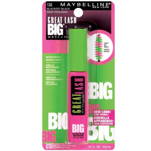 Maybelline Great Lash Big Mascara - 130 Blackest Black