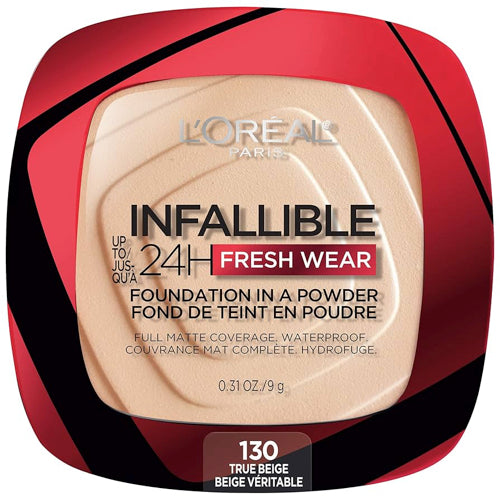 Loreal Infaillible 24H Fresh Wear Foundation In A Powder - 130 True Beige