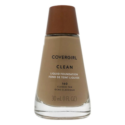 Covergirl Clean Liquid Foundation - 160 Classic Tan