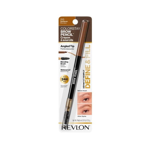 Revlon Colorstay Brow Angled Tip Pencil Define & Fill - 210 Soft Brown
