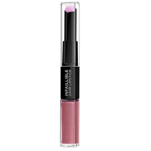 Loreal Infallible 2-Step Liquid Lipstick - 213 Toujours Teaberry