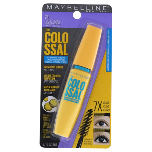 Maybelline The Colossal 7X Volume Waterproof Mascara - 241 Classic Black
