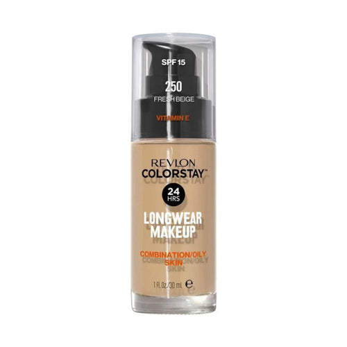 Revlon Colorstay Longwear 24hrs Combo/Oily Skin Foundation - 250 Fresh Beige