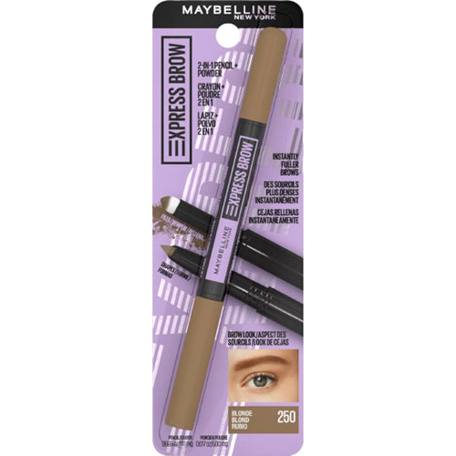 Maybelline Xpress Brow 2 in 1 Pencil + Powder - 250 Blonde