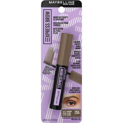 Maybelline Xpress Brow Fast Sculpt Gel Mascara - 255 Soft Brown