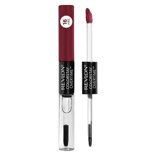 Revlon Colorstay Overtime 16hrs Lipcolour + Top Coat - 280 Stay Currant
