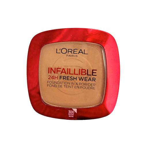 Loreal Infaillible 24H Fresh Wear Foundation Powder - 300 Neutral