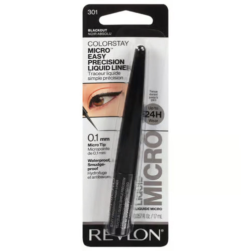 Revlon Colorstay Micro Easy Precision Liquid Liner - 301 Blackout