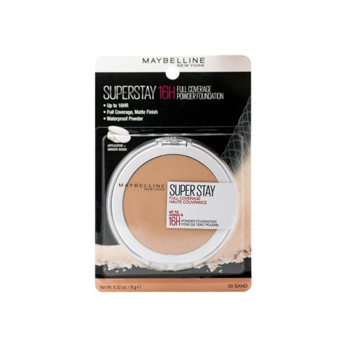 Maybelline Super Stay 16hr Full Coverage Powder - 30 Sand