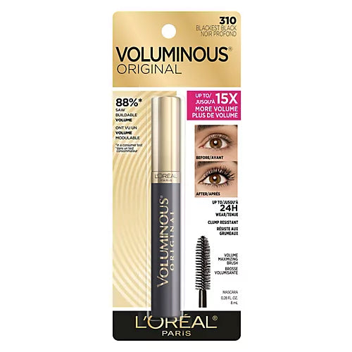 Loreal Voluminous Original Mascara - 310 Blackest Black