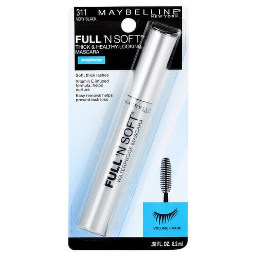 Maybelline Full N Soft  Waterproof Mascara - 311 Very Black